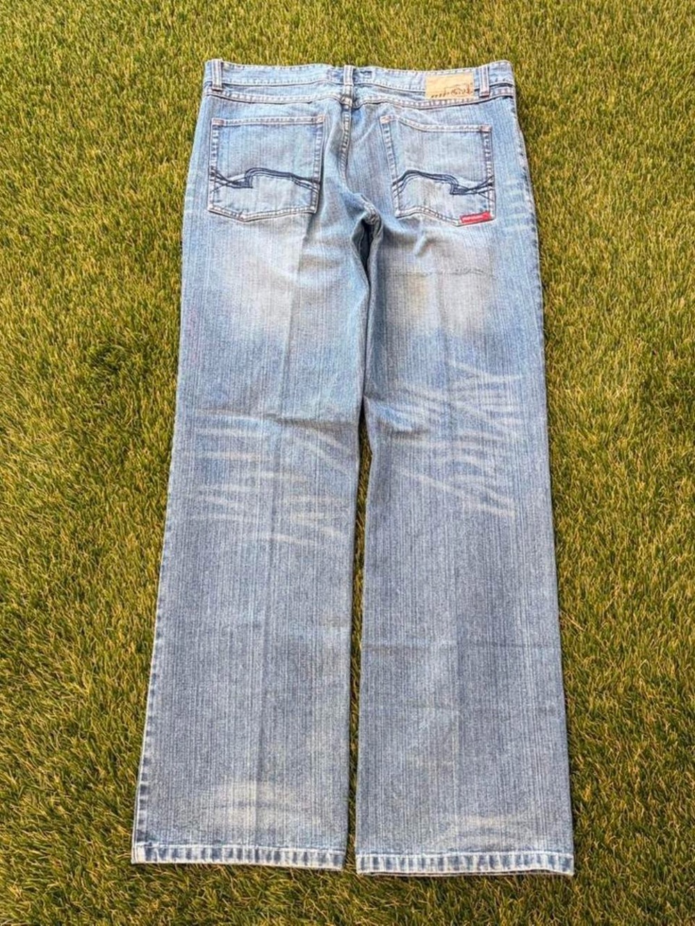 Vintage 90’s Rip Curl Light Wash Denim Jeans Size 36